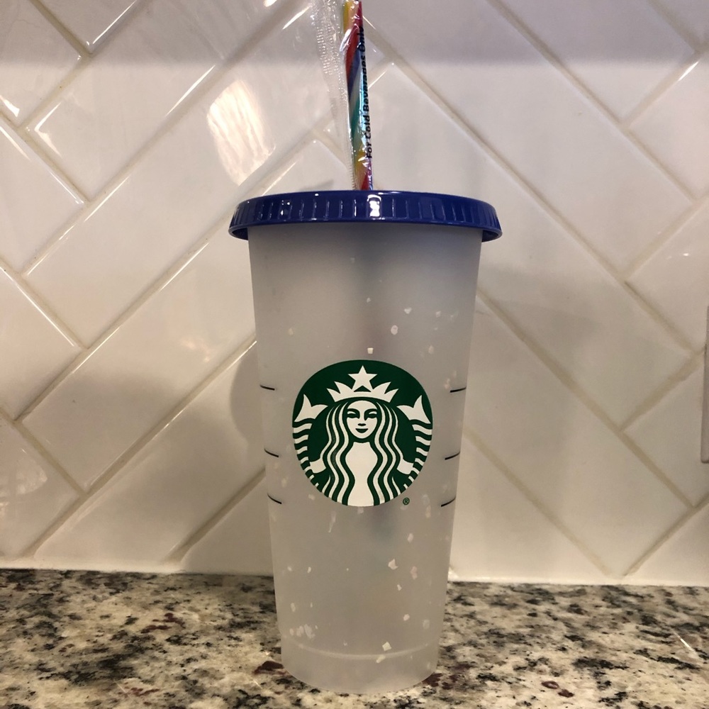 Starbucks Confetti Color Changing Cup